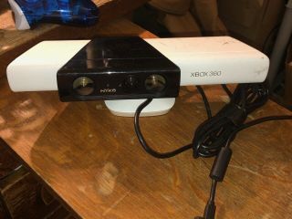 Microsoft Xbox 360 Kinect Sensor Bar Model 1414 Rare White Version
