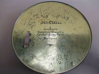 Shirley Temple,  Willow,  Sunshine Biscuit tin,  Rare,  Australian 8