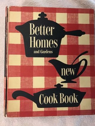 1953 Better Homes & Gardens Cookbook 5 - Ring 1st Edition 1st Printing Rare
