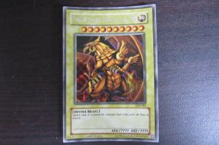 Yu - Gi - Oh The Winged Dragon Of Ra Gbi - 003 Secret Rare Card Scr English C291