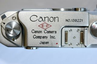 Rare Canon IIF E・P rangefinder camera body - Cla ' d nearly 3