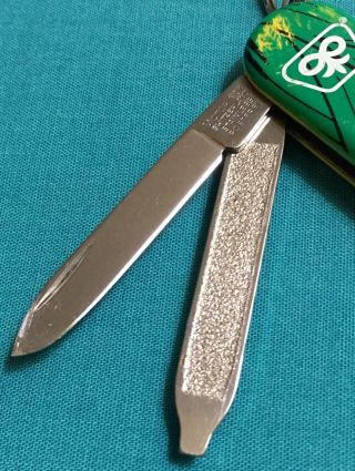 RARE Victorinox Swiss Army Knife - Limited Classic SD - Pioneer CORN Seed Design 3