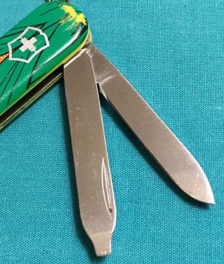 RARE Victorinox Swiss Army Knife - Limited Classic SD - Pioneer CORN Seed Design 4