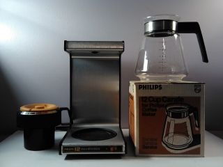 Vintage - Philips - 12 Dial - A - Brew Deluxe Model Hd5175c - 12 Cups - Rare