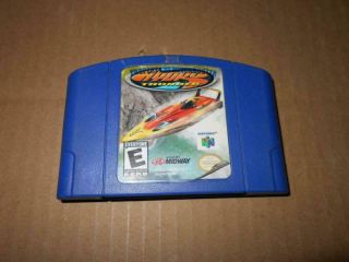 Hydro Thunder Nintendo 64 N64 Authentic Blue Video Game Cart Rare