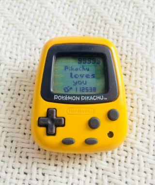 RARE Nintendo Pokemon Pikachu Virtual Pet Tamagotchi 1998 2