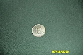 Rare 1938.  50 Centavo Mexico Silver Coin. 2