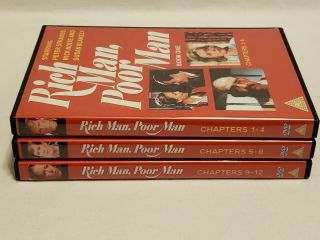 Rich Man,  Poor Man 6 DVD Set - Book One Chapters 1 - 12 - Region 1 NTSC Rare,  OOP 2