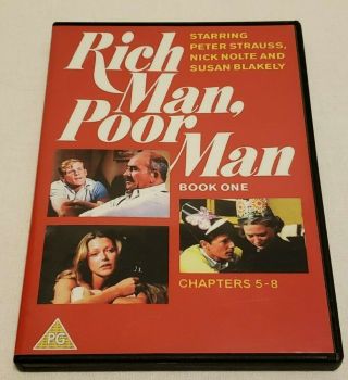 Rich Man,  Poor Man 6 DVD Set - Book One Chapters 1 - 12 - Region 1 NTSC Rare,  OOP 4