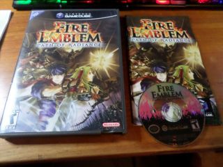 Fire Emblem Path Of Radiance (nintendo Gamecube) Rpg Game Complete Very Rare