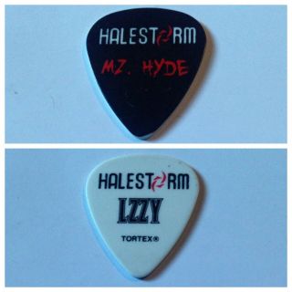 Rare Halestorm Lzzy Hale Guitar Pick