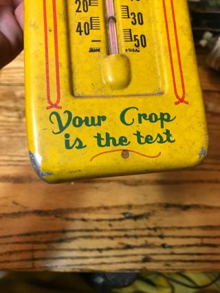Park Hybrid Seed Corn Thermometer Vintage Rare Advertising Sign 5