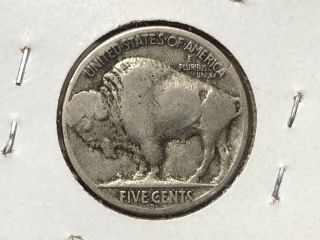1921 S Buffalo Nickel VG Lamination Error On Rare Key Date Coin - - 2