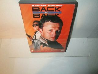 Back To Back Rare Action Dvd Ryo Ishibashi Michael Rooker Bobcat Goldthwait 