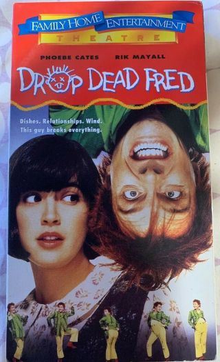 Drop Dead Fred (vhs 1996) Phoebe Cates Rare Oop