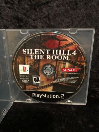 Silent Hill 4: The Room Sony Playstation 2 Ps2 Disc Only Rare Horror Ps2