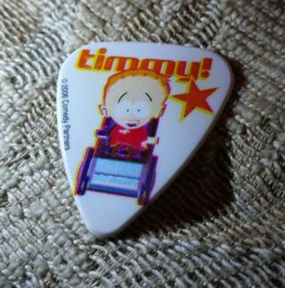 1pc Southpark Guitar Pic Rare 2006 Issue " Timmy "