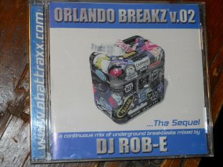 Orlando Breaks,  Vol.  2 By Dj Rob - E (cd,  2000,  Phattraxx Records) Rare