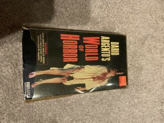 Dario Argento World Of Horror Vhs - Extremely Rare And Htf
