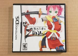 Izuna: Legend Of The Unemployed Ninja (nintendo Ds,  2007) Complete Cib Rare