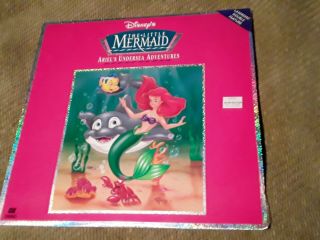 The Little Mermaid Ariels Undersea Adventures Laserdisc Rare Volume 1