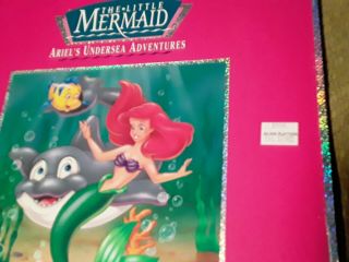 The Little Mermaid Ariels Undersea Adventures Laserdisc Rare Volume 1 2