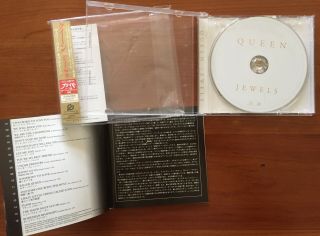 QUEEN - Jewels,  1st Press Japan CD w/OBI,  TOCP - 67318,  OOP,  Very Rare 2