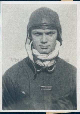 1934 Photo Military Edwin White Army Air Corps Flyer Rare Antique