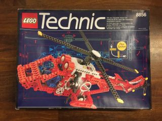 Lego Technic 8856 Whirlwind Rescue Set W/ Flex System Retired 1991 Rare Complete