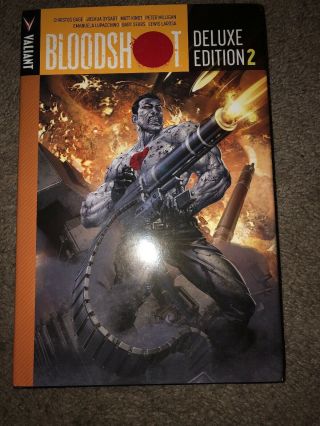 Bloodshot Volume 2 Deluxe Edition Hardcover Hc Valiant Rare Oop