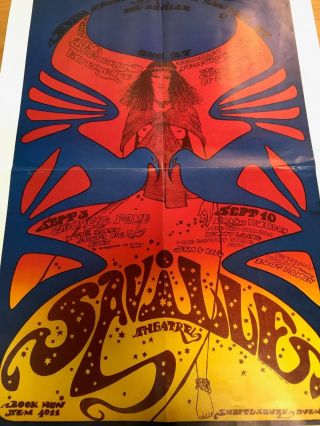RARE FOLDED SEX PISTOLS ANARCHY IN THE UK TOUR DOUBLE SIDED POSTER 5