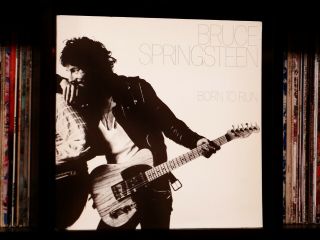 Bruce Springsteen ♫ Born To Run ♫ Rare Near 1975 Columbia Records Vinyl Lp