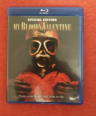 My Bloody Valentine Blu - Ray Disc 1981/2009 Special Edition Oop/rare Horror Vg,