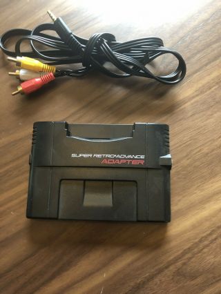 Retro Advance Adapter Gameboy Advance/snes Nintendo Game Boy,  Rare