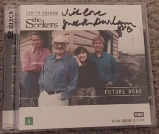 Rare The Seekers Future Road Cd &dvd Signed By Judith Durham