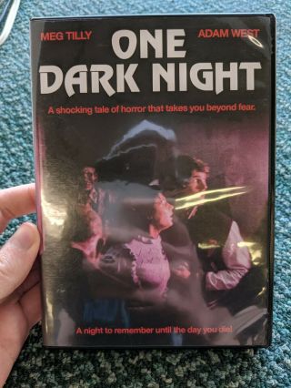 One Dark Night Dvd Code Red Oop Rare Horror