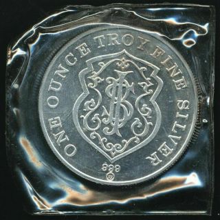 Republic National Bank York Johnson Matthey 1 oz.  999 Fine Silver Ultra Rare 2