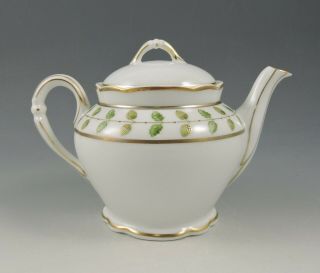Bernardaud Limoges Constance Rare 2 Cup Teapot Empire Decor With Tags