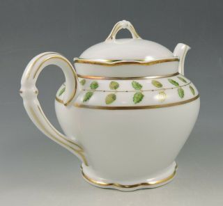 Bernardaud Limoges Constance RARE 2 Cup Teapot Empire Decor with TAGS 4