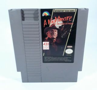 A Nightmare On Elm Street Nes Cartridge Only Rare Nintendo Fast
