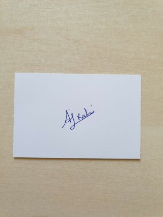 Abu Jayed - Bangladesh Test Player Signed Card Cap No: 88 (rare)