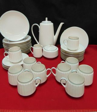 Rare Rorstrand Delice Coffee Tea Set Sweden Porcelain