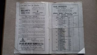 Grimsby Town v Everton 1948 F.  A.  Challenge Cup.  Rare Football Programme 2
