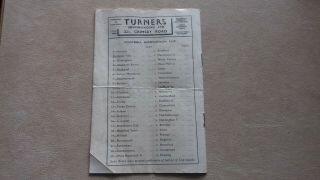 Grimsby Town v Everton 1948 F.  A.  Challenge Cup.  Rare Football Programme 5