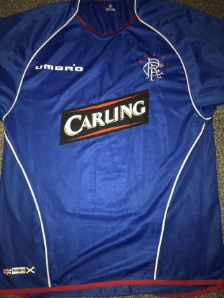Rangers Home Shirt 2005/06 Medium Rare And Vintage