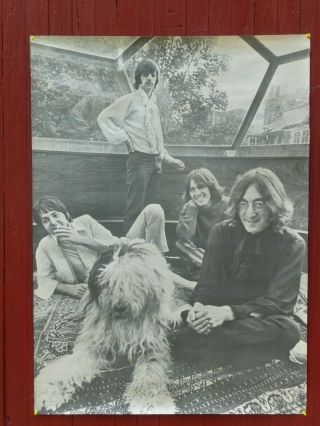 Rare Beatles Poster