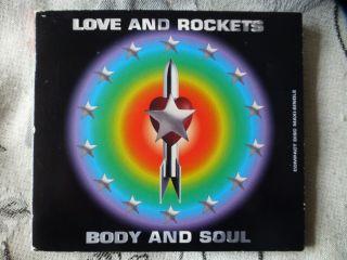Love And Rockets Body And Soul Rare Cd Single 6 Tracks Near Bauhaus