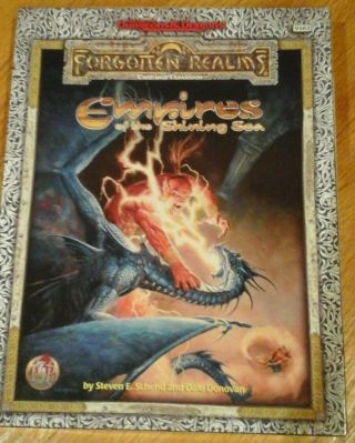 Empires Of The Shining Sea - Rare Campaign Setting For Ad&d 2nd Ed (tsr9561)