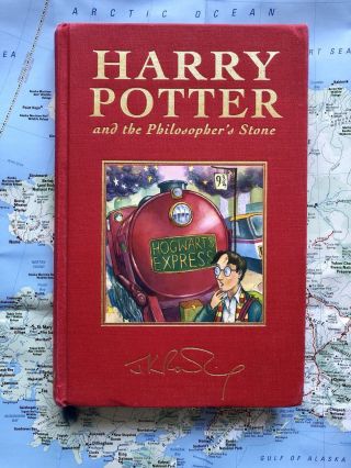 Rare Harry Potter And Philosopher’s Stone Uk Deluxe First Edition 4th Print