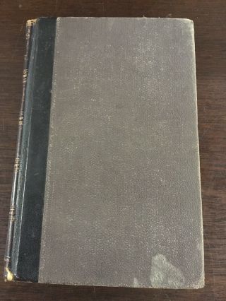 Rare Vintage Greek Grammar William Goodwin 1892 Hardcover 2